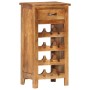 Botellero de madera maciza de acacia 40x30x80 cm by , Wine racks - Ref: Foro24-287482, Price: 182,14 €, Discount: %