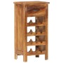 Botellero de madera maciza de acacia 40x30x80 cm by , Wine racks - Ref: Foro24-287482, Price: 182,14 €, Discount: %
