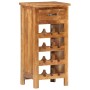 Botellero de madera maciza de acacia 40x30x80 cm by , Wine racks - Ref: Foro24-287482, Price: 182,14 €, Discount: %