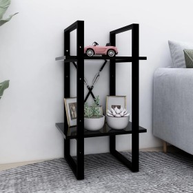Estantería de 2 niveles madera contrachapada negro 40x30x70 cm von , Bücherregale und Regale - Ref: Foro24-806408, Preis: 38,...