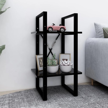 Estantería de 2 niveles madera contrachapada negro 40x30x70 cm von , Bücherregale und Regale - Ref: Foro24-806408, Preis: 38,...