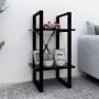 Estantería de 2 niveles madera contrachapada negro 40x30x70 cm von , Bücherregale und Regale - Ref: Foro24-806408, Preis: 38,...