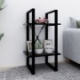Estantería de 2 niveles madera contrachapada negro 40x30x70 cm von , Bücherregale und Regale - Ref: Foro24-806408, Preis: 38,...