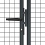 Puerta de malla de jardín acero galvanizado gris 400x175 cm by , garden gates - Ref: Foro24-145778, Price: 408,79 €, Discount: %