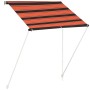 Toldo retráctil naranja y marrón 150x150 cm von , Markisen - Ref: Foro24-145894, Preis: 40,40 €, Rabatt: %