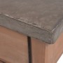 Mesa consola de madera de abeto maciza 122x35x80 cm by , Side tables - Ref: Foro24-245460, Price: 296,29 €, Discount: %