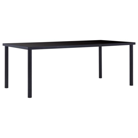 Mesa de comedor de vidrio templado negro 200x100x75 cm von , Küchen- und Esstische - Ref: Foro24-281856, Preis: 227,29 €, Rab...