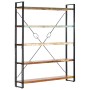 Estantería de 5 niveles madera maciza reciclada 140x30x180 cm von , Bücherregale und Regale - Ref: Foro24-286583, Preis: 467,...