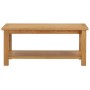 Mesa de centro de madera maciza de roble 90x45x40cm de , Mesas de centro - Ref: Foro24-289194, Precio: 163,68 €, Descuento: %