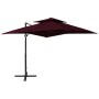 Sombrilla jardín voladiza cubierta doble rojo burdeos 250x250cm von , Sonnenschirme - Ref: Foro24-312358, Preis: 257,96 €, Ra...