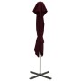 Sombrilla jardín voladiza cubierta doble rojo burdeos 250x250cm von , Sonnenschirme - Ref: Foro24-312358, Preis: 257,96 €, Ra...