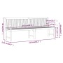 Banco de jardín madera maciza de acacia 219 cm von , Gartenbänke - Ref: Foro24-316613, Preis: 244,58 €, Rabatt: %
