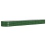 Jardinera arriate acero recubrimiento polvo verde 440x80x36 cm de , Maceteros y jardineras - Ref: Foro24-318933, Precio: 69,4...
