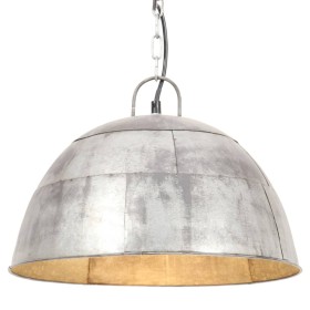 Lámpara colgante vintage 25 W plateada redonda 41 cm E27 by , Lamps - Ref: Foro24-320541, Price: 69,97 €, Discount: %