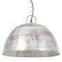 Lámpara colgante vintage 25 W plateada redonda 41 cm E27 by , Lamps - Ref: Foro24-320541, Price: 74,74 €, Discount: %