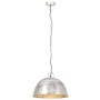 Lámpara colgante vintage 25 W plateada redonda 41 cm E27 by , Lamps - Ref: Foro24-320541, Price: 74,74 €, Discount: %