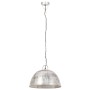 Lámpara colgante vintage 25 W plateada redonda 41 cm E27 by , Lamps - Ref: Foro24-320541, Price: 74,74 €, Discount: %