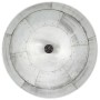 Lámpara colgante vintage 25 W plateada redonda 41 cm E27 by , Lamps - Ref: Foro24-320541, Price: 74,74 €, Discount: %