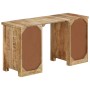 Escritorio con pedestal madera maciza de mango 140x50x77 cm von , Schreibtische - Ref: Foro24-338209, Preis: 490,74 €, Rabatt: %