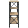Mesa consola madera de ingeniería roble Sonoma 180x29x76,5 cm by , Side tables - Ref: Foro24-835475, Price: 82,76 €, Discount: %