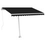 Toldo de pie manual retráctil gris antracita 350x250 cm by vidaXL, Awnings - Ref: Foro24-3069519, Price: 504,35 €, Discount: %
