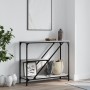 Mesa consola madera de ingeniería gris Sonoma 88,5x30x75 cm by , Side tables - Ref: Foro24-835482, Price: 47,57 €, Discount: %