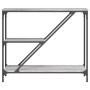 Mesa consola madera de ingeniería gris Sonoma 88,5x30x75 cm by , Side tables - Ref: Foro24-835482, Price: 47,57 €, Discount: %