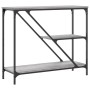 Mesa consola madera de ingeniería gris Sonoma 88,5x30x75 cm by , Side tables - Ref: Foro24-835482, Price: 47,57 €, Discount: %