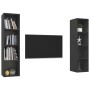 Muebles de salón de pared 2 piezas madera de ingeniería gris by , TV Furniture - Ref: Foro24-3079864, Price: 115,02 €, Discou...