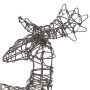 Reno y trineo de Navidad 160 LED ratán blanco cálido by , Christmas lights - Ref: Foro24-372167, Price: 88,98 €, Discount: %