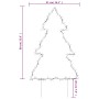 Árbol de Navidad luces decorativas con estacas 80 LED 60 cm by , Christmas lights - Ref: Foro24-357719, Price: 24,67 €, Disco...