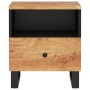 Mesitas de noche 2 uds madera maciza acacia y contrachapada de , Mesitas de noche - Ref: Foro24-350651, Precio: 113,41 €, Des...