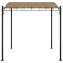 Toldo acero y tela gris taupe 2x2,3 m 180 g/m² de , Carpas y cenadores - Ref: Foro24-362393, Precio: 169,73 €, Descuento: %