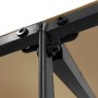 Toldo acero y tela gris taupe 2x2,3 m 180 g/m² de , Carpas y cenadores - Ref: Foro24-362393, Precio: 169,73 €, Descuento: %
