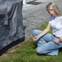Madison Funda para muebles de jardín 320 cm redonda gris von , Abdeckungen für Gartenmöbel - Ref: Foro24-423684, Preis: 115,9...