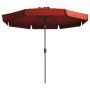 Madison Sombrilla de jardín redonda Flores Luxe rojo ladrillo 300 cm by , Umbrellas - Ref: Foro24-423701, Price: 137,48 €, Di...