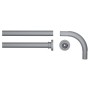Sealskin Barra angular para cortina de ducha gris mate 90x90 cm by , shower bars - Ref: Foro24-426406, Price: 29,90 €, Discou...