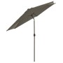 Madison Sombrilla de jardín redonda Tenerife gris 300 cm by , Umbrellas - Ref: Foro24-429013, Price: 76,88 €, Discount: %