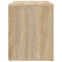 Mesita de noche madera contrachapada roble sonoma 60x36x45 cm de , Mesitas de noche - Ref: Foro24-816739, Precio: 79,23 €, De...