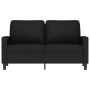 Sofá de 2 plazas terciopelo negro 120 cm von , Sofas - Ref: Foro24-359194, Preis: 227,43 €, Rabatt: %