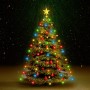 Red de luces de árbol de Navidad 210 LEDs de colores 210 cm by , Hoses and string lights - Ref: Foro24-328883, Price: 22,61 €...