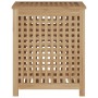 Cesto de la ropa sucia madera maciza de teca 50x35x60 cm von , Wäschekörbe - Ref: Foro24-340761, Preis: 109,21 €, Rabatt: %