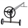 Enrollador para la cubierta de piscina con base de acero von , Pool- und Spa-Zubehör - Ref: Foro24-90714, Preis: 464,07 €, Ra...