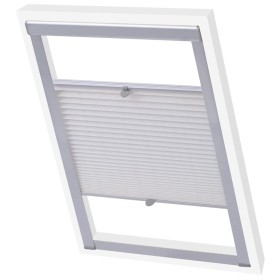 Persiana plisada blanca PK08 by , Blinds and blinds - Ref: Foro24-133532, Price: 28,51 €, Discount: %