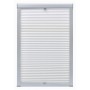 Persiana plisada blanca PK08 de , Persianas y estores - Ref: Foro24-133532, Precio: 28,77 €, Descuento: %