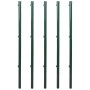Valla metálica con estacas postes acero galvanizado 1,25x15 m by , fence panels - Ref: Foro24-140751, Price: 222,88 €, Discou...