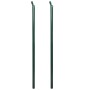 Valla metálica con estacas postes acero galvanizado 1,25x15 m by , fence panels - Ref: Foro24-140751, Price: 222,88 €, Discou...