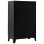 Baúl de almacenaje industrial acero negro 75x40x120 cm by , Storage trunks - Ref: Foro24-145359, Price: 255,65 €, Discount: %