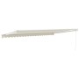 Toldo retráctil aluminio y tela color crema 5x3 m von , Markisen - Ref: Foro24-3154430, Preis: 388,53 €, Rabatt: %