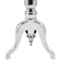 Mesa auxiliar redonda de aluminio plateada de , Mesas auxiliares - Ref: Foro24-243512, Precio: 161,75 €